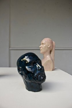 Black cobalt, ceramic, 2018.